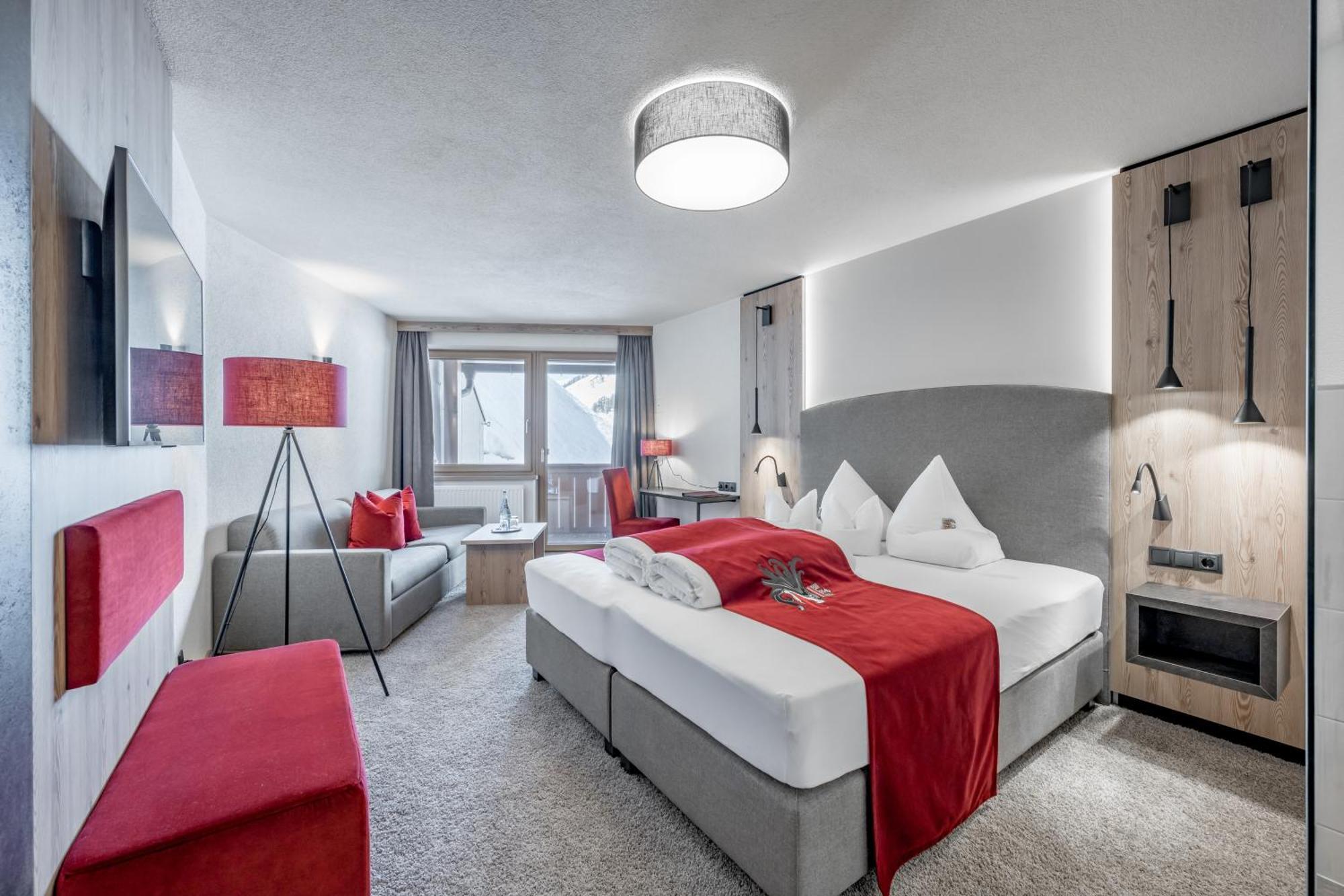 Burghotel Alpengluehn 오베르구르글 객실 사진